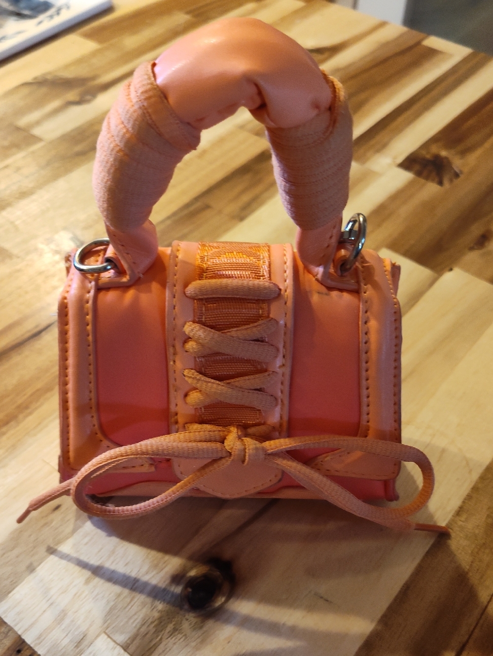 Steve Madden Ombre Orange Mini Bag Missing Crossbody Strap